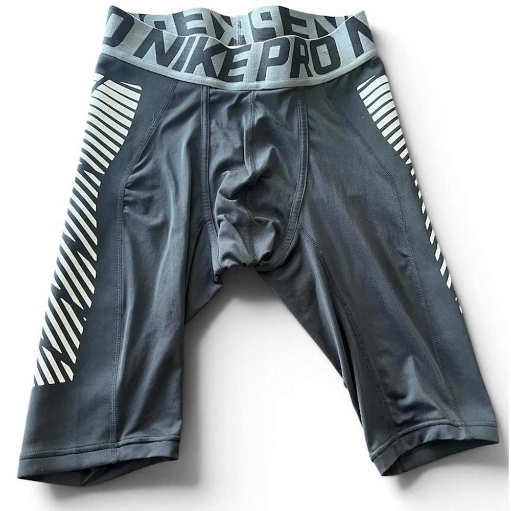Nike PRO 10" Slider Shorts Abrasion Protection Stretchy Sweat-wicking Men's S